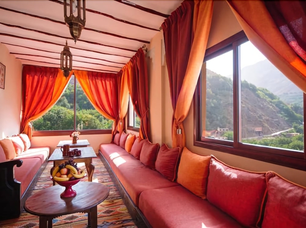 Imagen del bar/restaurante del Riad Atlas Toubkal. Foto 3