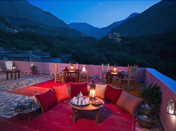 Imagen del bar/restaurante del Riad Atlas Toubkal. Foto 5