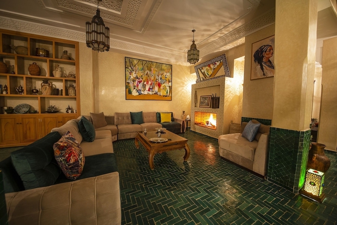 Imagen general del Riad Atrium, Marrakech-Tensift-Haouz . Foto 1