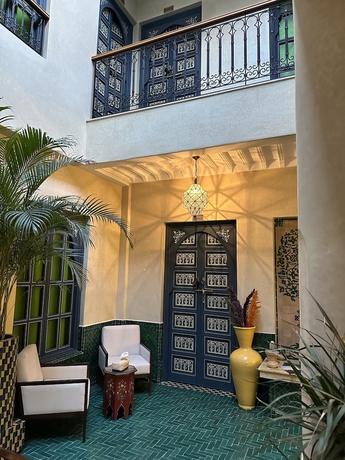 Imagen de los interiores del Riad Atrium, Marrakech-Tensift-Haouz . Foto 19