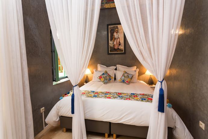 Imagen de la habitación del Riad Azrur. Foto 6