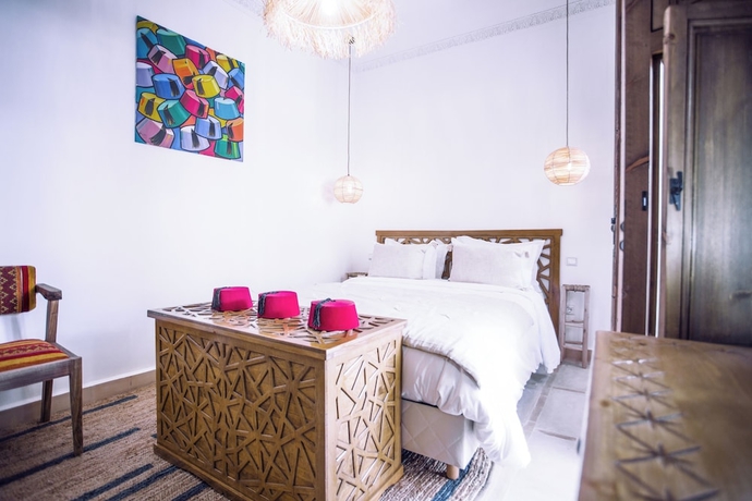 Imagen de la habitación del Riad Bab Aljana. Foto 9