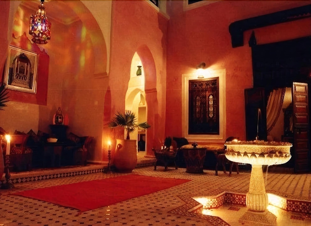 Imagen de los interiores del Riad Bahja. Foto 14