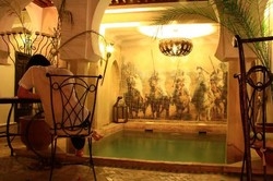 Imagen de la piscina del Riad D'airain. Foto 9
