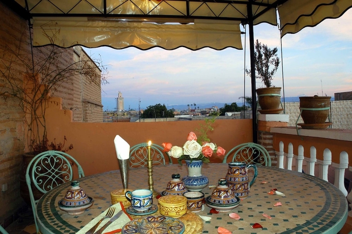 Imagen del bar/restaurante del Riad Dalia, Marrakech. Foto 4