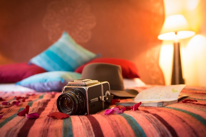 Imagen de la habitación del Riad Dar Dialkoum. Foto 13