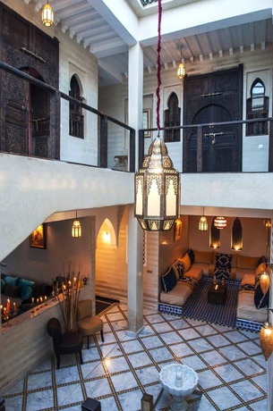 Imagen de los interiores del Riad Dar El Walidine. Foto 6