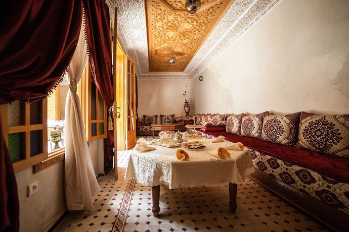 Imagen del bar/restaurante del Riad Dar Saidi. Foto 2