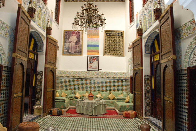 Imagen de los interiores del Riad El Bacha. Foto 12