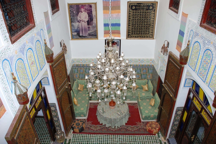 Imagen de los interiores del Riad El Bacha. Foto 13