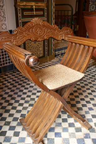 Imagen de los interiores del Riad El Ghalia. Foto 16