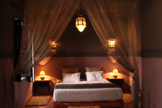 Imagen de la habitación del Riad El Guilhem. Foto 3