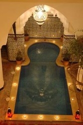 Imagen de la piscina del Riad El Sagaya. Foto 10