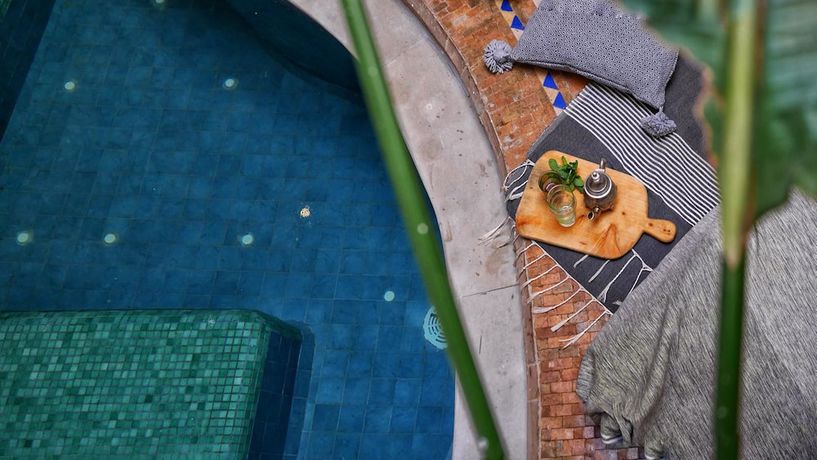 Imagen de la piscina del Riad Elli Marrakech. Foto 20