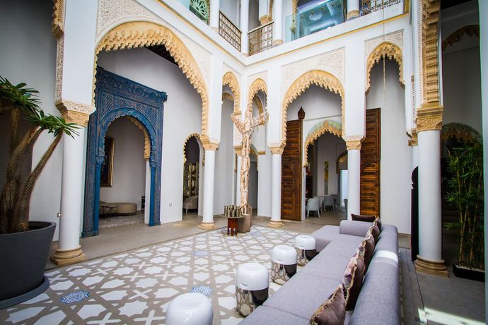 Imagen de los interiores del Riad Euphoriad. Foto 17