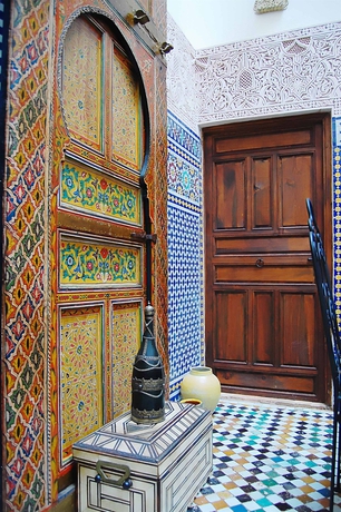 Imagen de los interiores del Riad Fes Aicha. Foto 16
