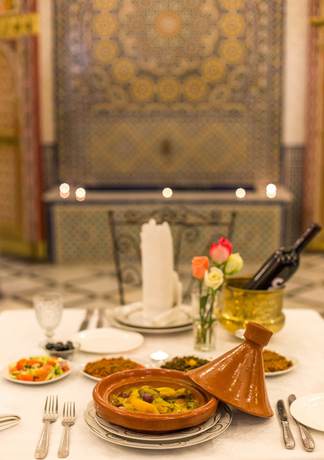 Imagen del bar/restaurante del Riad Fes Bab Rcif and Spa. Foto 3