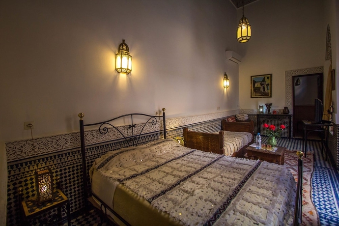 Imagen de la habitación del Riad Fes Baraka. Foto 16