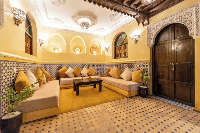 Imagen del bar/restaurante del Riad Full Moon, Marrakech. Foto 1
