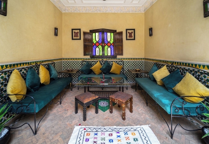 Imagen del bar/restaurante del Riad Full Moon, Marrakech. Foto 4