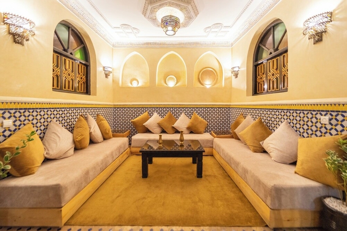 Imagen del bar/restaurante del Riad Full Moon, Marrakech. Foto 5