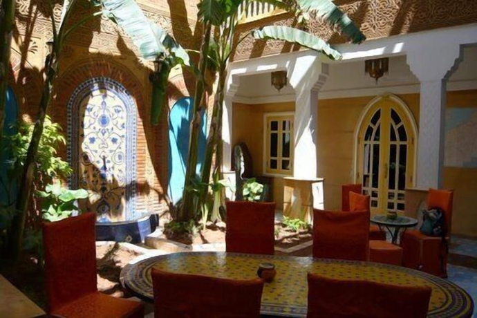 Imagen de los interiores del Riad Habib. Foto 18