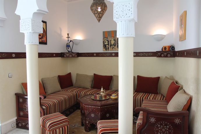 Imagen de los interiores del Riad Harmonie. Foto 14