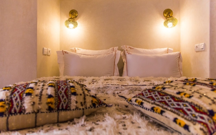 Imagen de la habitación del Riad Hidden, Marrakech. Foto 16