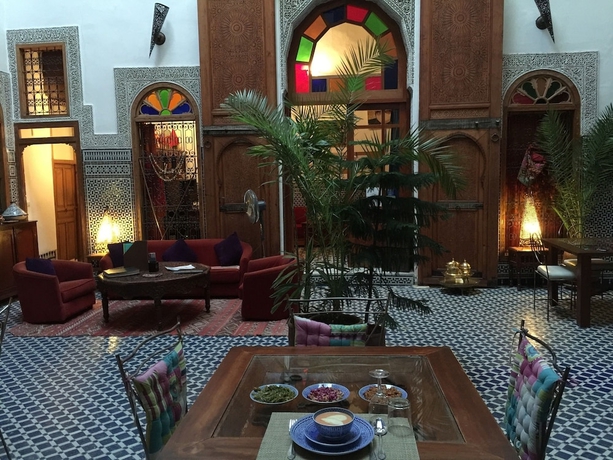 Imagen de los interiores del Riad Hôtel La Clé De Fes. Foto 17