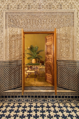 Imagen de los interiores del Riad Hôtel La Clé De Fes. Foto 18