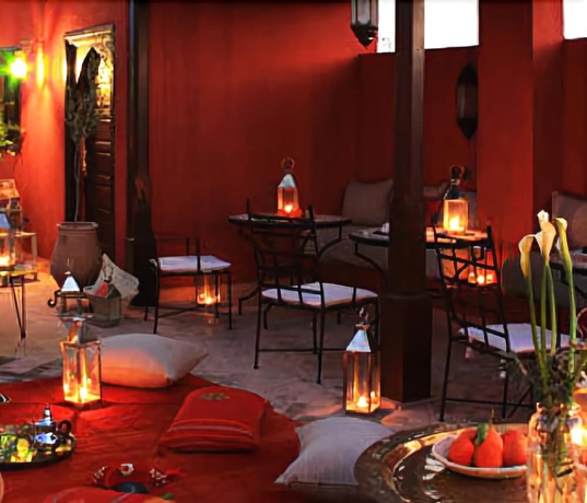 Imagen del bar/restaurante del Riad Honey. Foto 2