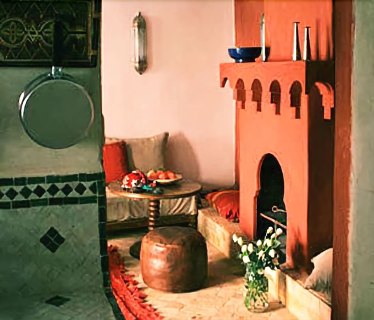 Imagen de los interiores del Riad Honey. Foto 14
