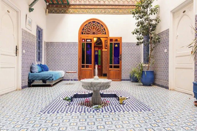 Imagen de los interiores del Riad Hotel Essaouira. Foto 16