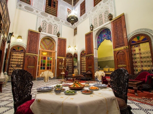 Imagen de los interiores del Riad Ibn Khaldoun, Fez. Foto 11