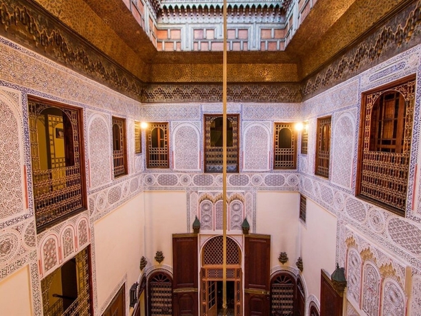 Imagen de los interiores del Riad Ibn Khaldoun, Fez. Foto 14