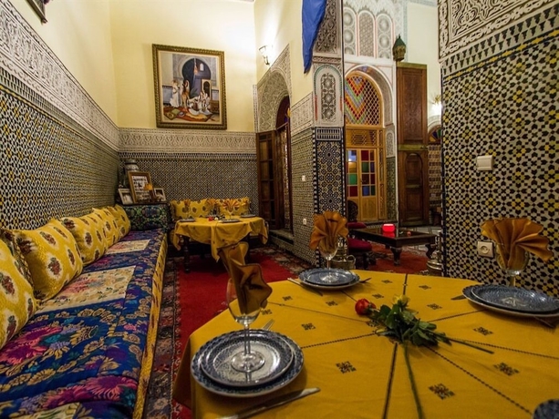 Imagen de los interiores del Riad Ibn Khaldoun, Fez. Foto 16