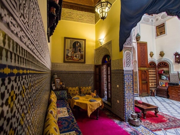 Imagen de los interiores del Riad Ibn Khaldoun, Fez. Foto 18