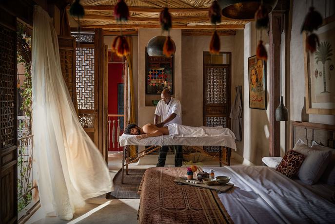 Imagen de los interiores del Riad Kbour and Chou. Foto 11