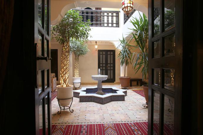 Imagen de los interiores del Riad La Croix Berbère Luxe. Foto 11