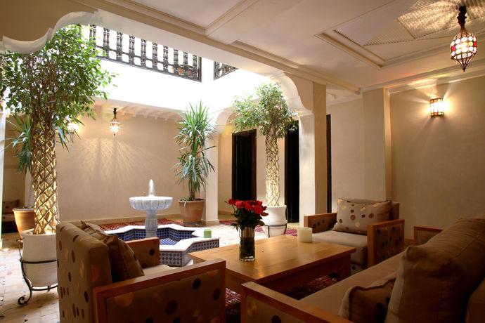 Imagen de los interiores del Riad La Croix Berbère Luxe. Foto 13