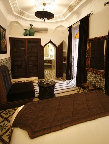 Imagen de los interiores del Riad La Maison Rouge, Kasbah. Foto 9