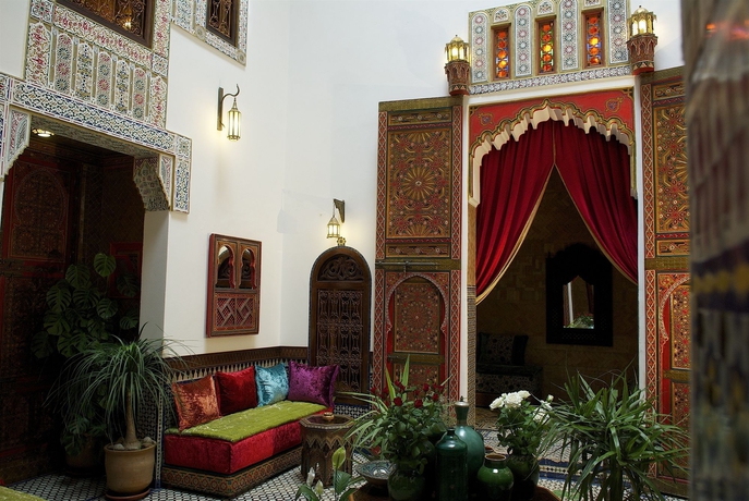 Imagen de los interiores del Riad La Maison Verte. Foto 8