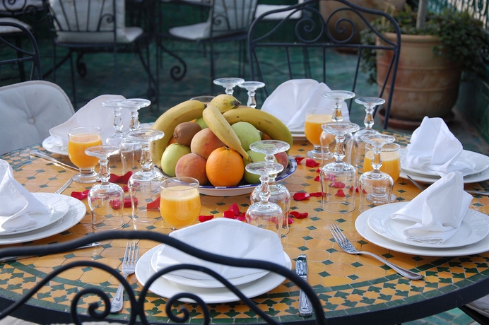 Imagen del bar/restaurante del Riad La Maison Verte. Foto 3