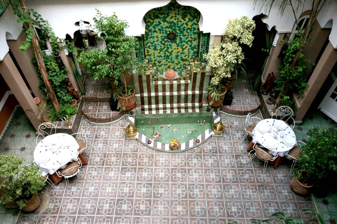 Imagen de los interiores del Riad L'arabesque. Foto 16