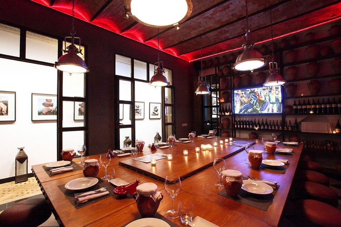 Imagen del bar/restaurante del Riad Le Monceau. Foto 5