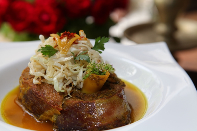 Imagen del bar/restaurante del Riad Le Monceau. Foto 9