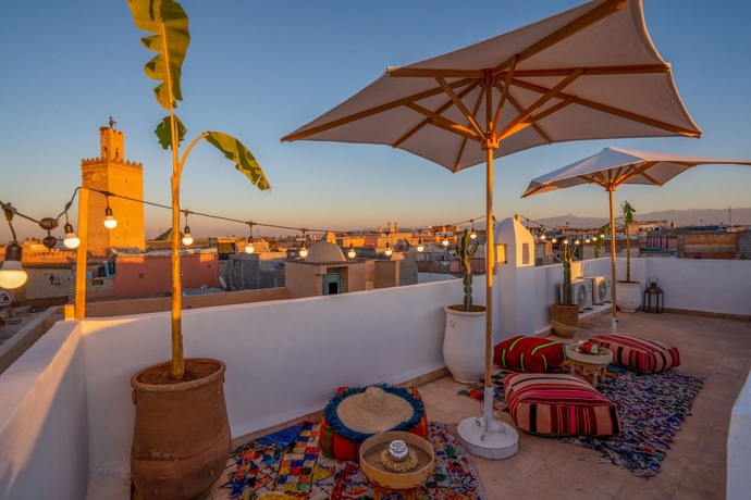 Imagen de la habitación del Riad Les Cornes de Gazelle. Foto 12