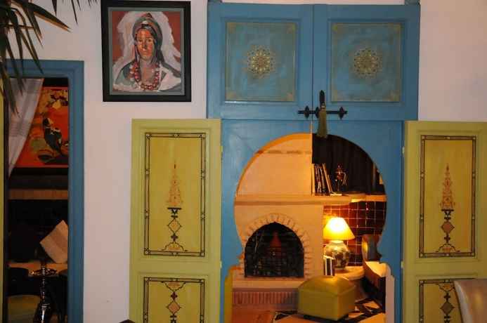 Imagen de los interiores del Riad Les Lauriers Blancs. Foto 12