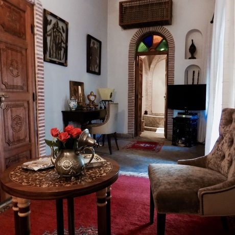 Imagen de la habitación del Riad Les Trois Palmiers El Bacha. Foto 12