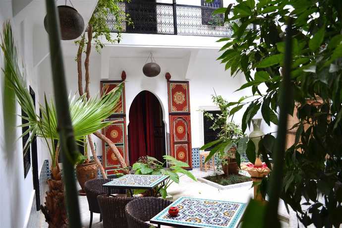 Imagen de los interiores del Riad Lhena. Foto 19